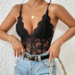 Perfee Lace V-Neck Spaghetti Strap Bodysuit