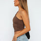 Mandy Ruched One Shoulder Tank