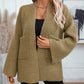 Open Front Long Sleeve Cardigan