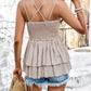 Devine Layered Double Spaghetti Straps Cami