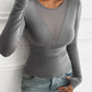 Devine Round Neck Long Sleeve T-Shirt