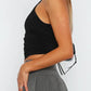 Mandy Ruched One Shoulder Tank