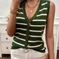 Devine Striped V-Neck Knit Tank