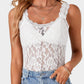 Lace Scoop Neck Tank