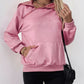 Perfee Oblique Zipper Long Sleeve Hoodie