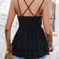 Devine Layered Double Spaghetti Straps Cami