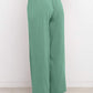 Drawstring Paperbag Waist Wide Leg Pants