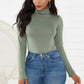 Turtleneck Long Sleeve Bodysuit